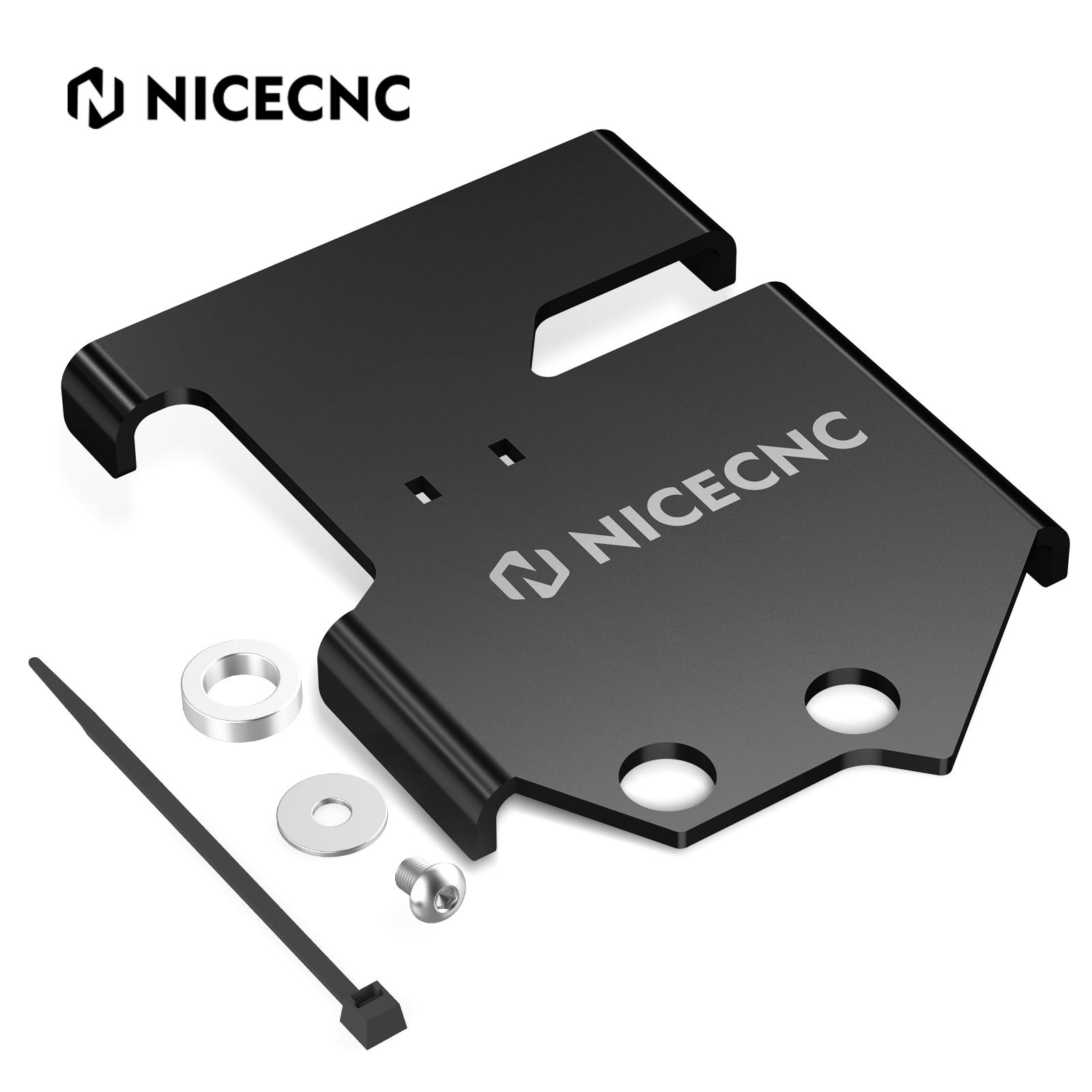 NICECNC Motorcycle Battery Protector Battery Guard Cover for Kawasaki KLR 650 KLR650 2008-2018