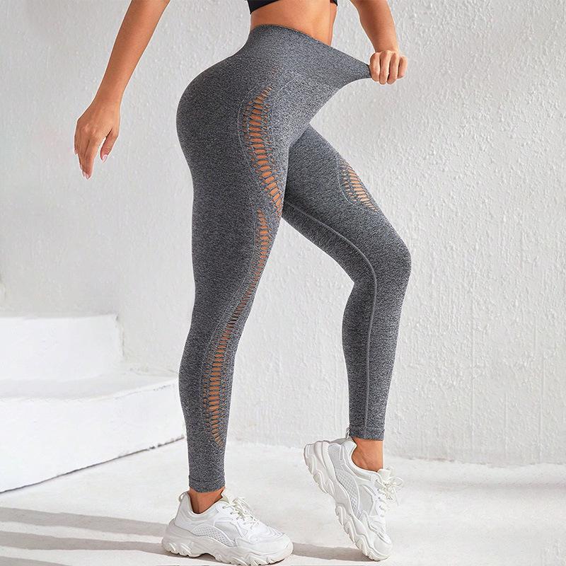 High-Waisted Butt-Lifting Women s Yoga Pants for Running and Fitness Small