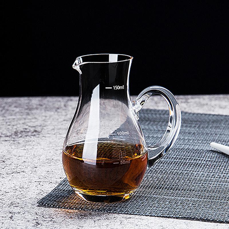 100Ml/150Ml Wine Dispenser Glass Decanter Classic Measure Jug High End Foreign Wine Pot Luxury Glass Kettle Kitchen Accessories