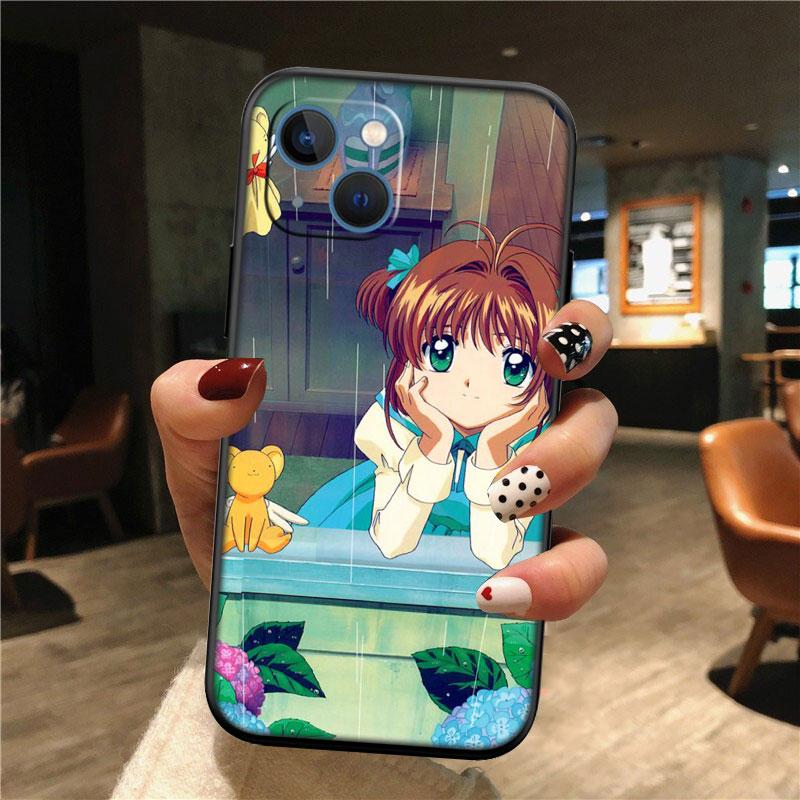 TR7 C-Cardcaptor S-Sakura Shell Phone Case for OPPO A40 A60 A80 A15 A16 A16K A12 A17 A17K A54 A54S A53 A53S A55 A56 A57 A98 F23