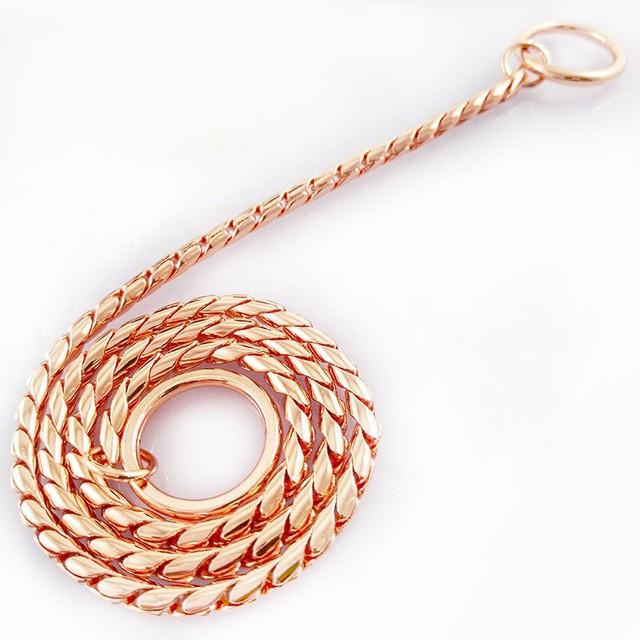 Black Stainless Steel Snake Chain Metal Dog Chain P Chain Small Medium and Large Dog Pet Supplies Dog Necklace