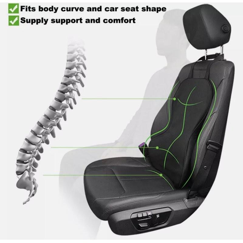 Memory Car Cotton Seat Waist Pad Can Relieve Fatigue Back Compressible Support