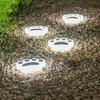 1pc Solar cat claw buried light outdoor waterproof outdoor courtyard garden layout Villa small yard decoration lawn light