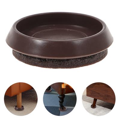 10Pcs Heavy Duty Caster Cups Furniture Coasters Wheel Stopper for Sofas Chairs Desks Recliners Dressers Piano Legs Floor