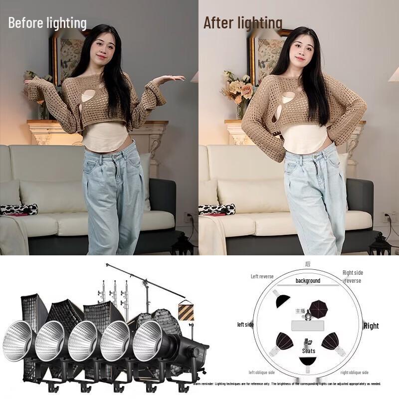 Miaotu CL200B 200W Dual Color LED Studio Fill Light