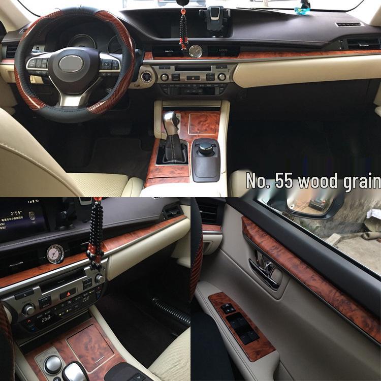 Gear Shift Decor Sticker for 13-17 Lexus ES200/250/300h Interior Modification