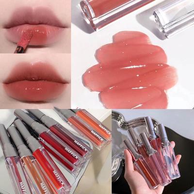 Lipgloss Honig/Lippenglasur/aufhellende Antihaft-Tasse, verblasst nicht leicht, Wasser, Lichtspiegel, wasserfester Lippenstift, tägliches, schlichtes Make-up