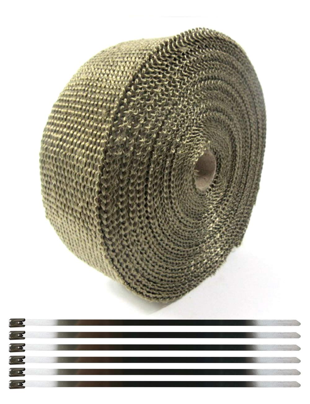 

Thermovantage Bike Muffler Cover, Exhaust Manual, Exhaust Pipe, Heat Resistant Cloth, 2,300°F (1260°C), Inhibits