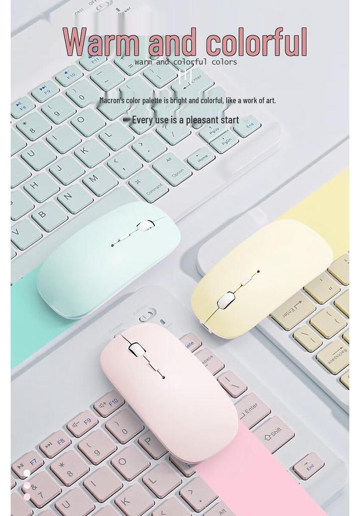 Ultra-thin Bluetooth Smart Keyboard for Apple, Huawei, Xiaomi Devices - Compatible with Mobile Phones and Tablets.