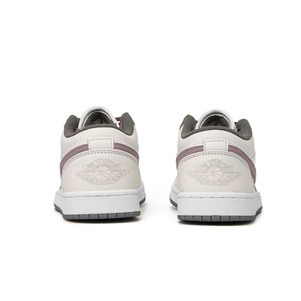 Jordan Air Jordan 1 Wear resistant And Lightweight Low top Vintage Basketball Shoes Women's Pink White 553560-152(Team975-)