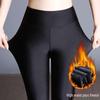 Women's High Waist Glossy Stirrup Leggings - Winter Warm, Plus Size, Versatile