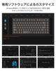 NiZ Mini 68 USB Wired Cherry MX Dedicated Software Customizable Keyboard Programs Capacitive Quiet 35g Key English FN Combination PBT APC Smooth