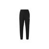 Solid Color Casual Jogger Pants Unisex Bottoms Black IA4952