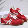 Fashion Fashion Retro Woman Shoes 2025 Spring New Round Toe Flat Shoes Simple Temperament Women's Sneakers Anti Slip Women's Casual Shoe