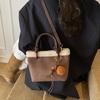 2026 Autumn Winter New Faux Suede Zipper Shoulder Bags High Capacity Solid Color Versatile The Single Design Women's Handbags