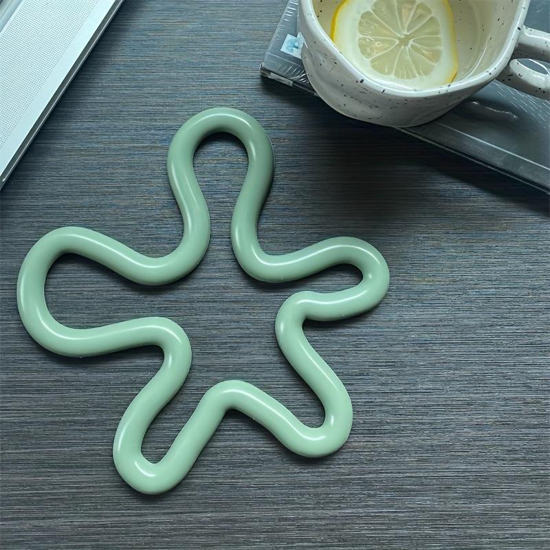 1pc Cup pad, heat-insulating placemat, coffee cup pad, room decoration