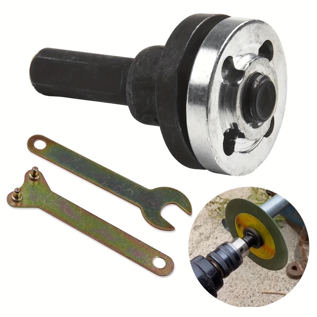 Electric Drill Convert Angle Grinder Metal Connecting Rod Set -Grinding Connection Adapter For Cutting Disc Polishing Wheel