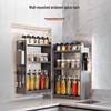 Multi-functional Wall-Mounted Kitchen Storage Rack