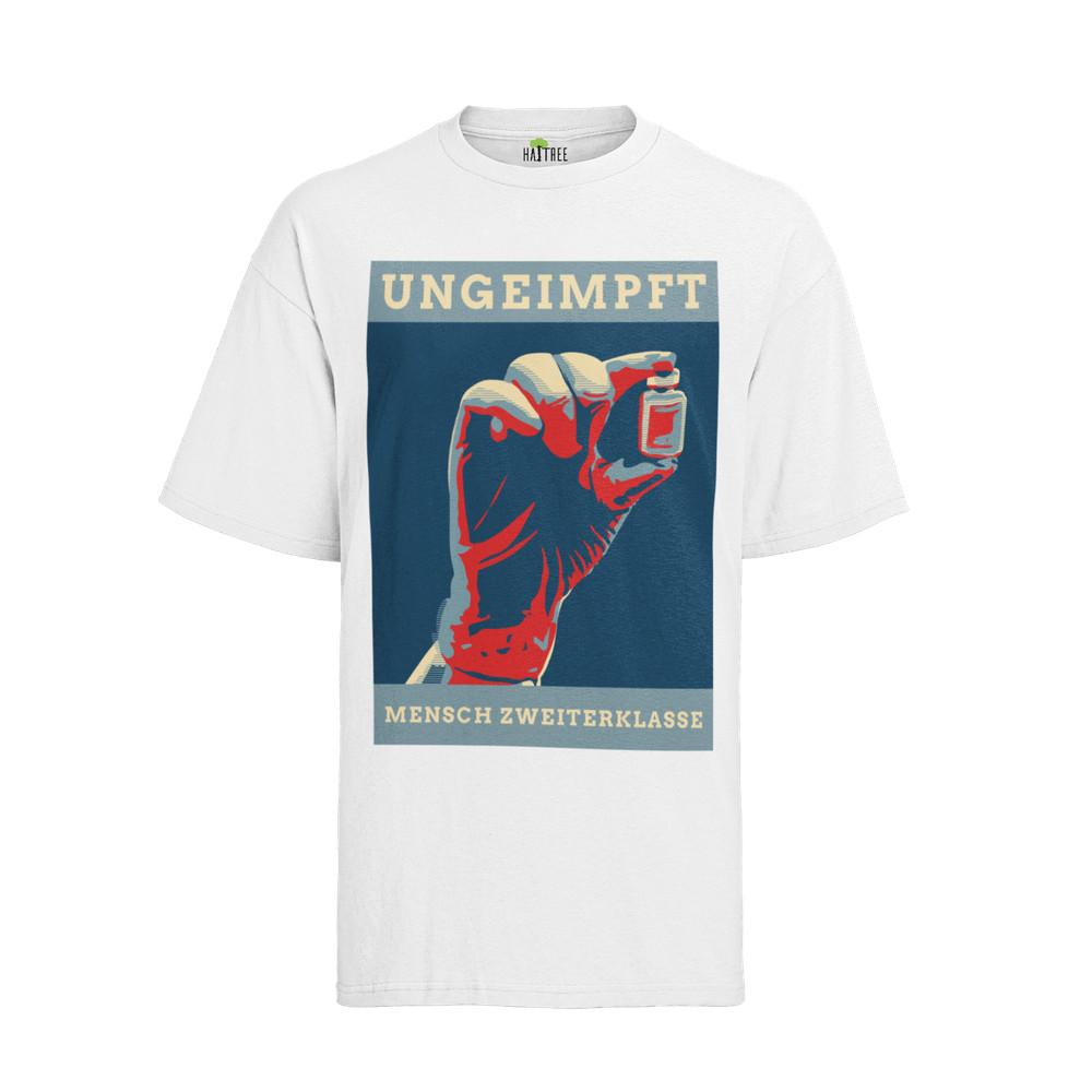 

Unvaccinated No Solution Corona T-Shirt Mens Demo Protest Man Second Grade 4XL