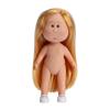 1 Pezzo Corpo Articolato Action Figure Bambina Giocattolo Capelli Ricci 14cm Occhi a Fagiolo Bambola in Vinile Pelle Scura Vestire Mia Patata Bambole Regalo per Bambini