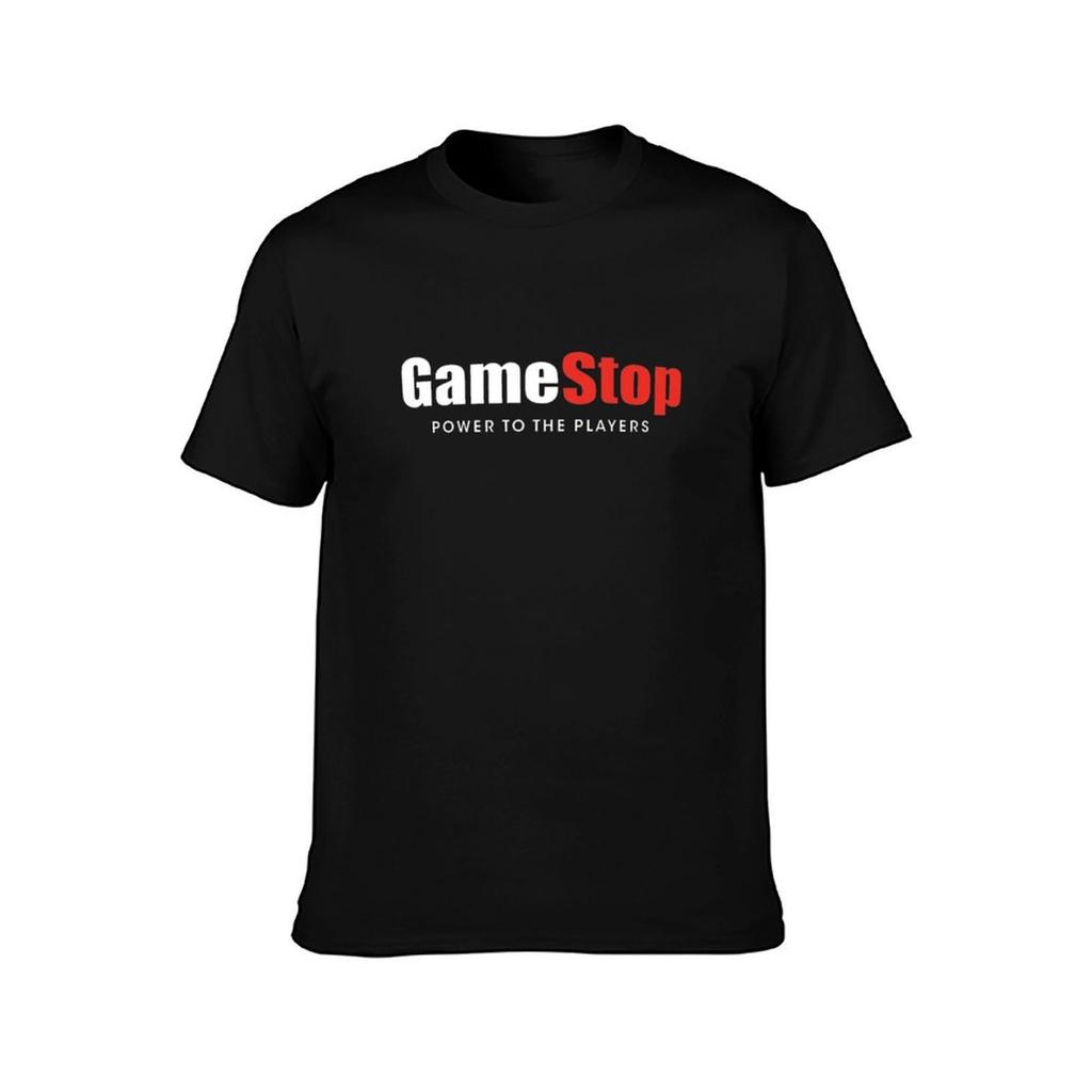 GameStop T-Shirt T Shirts for Man Cotton Funny T Shirt Man Cotton T-Shirt