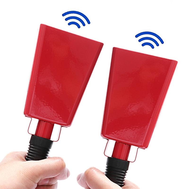 Duurzame Metalen Koeienbellen Met Decoratief Handvat Sportfans Koeienbellen Perfect Voor Sportarena's En Afstudeerfeesten