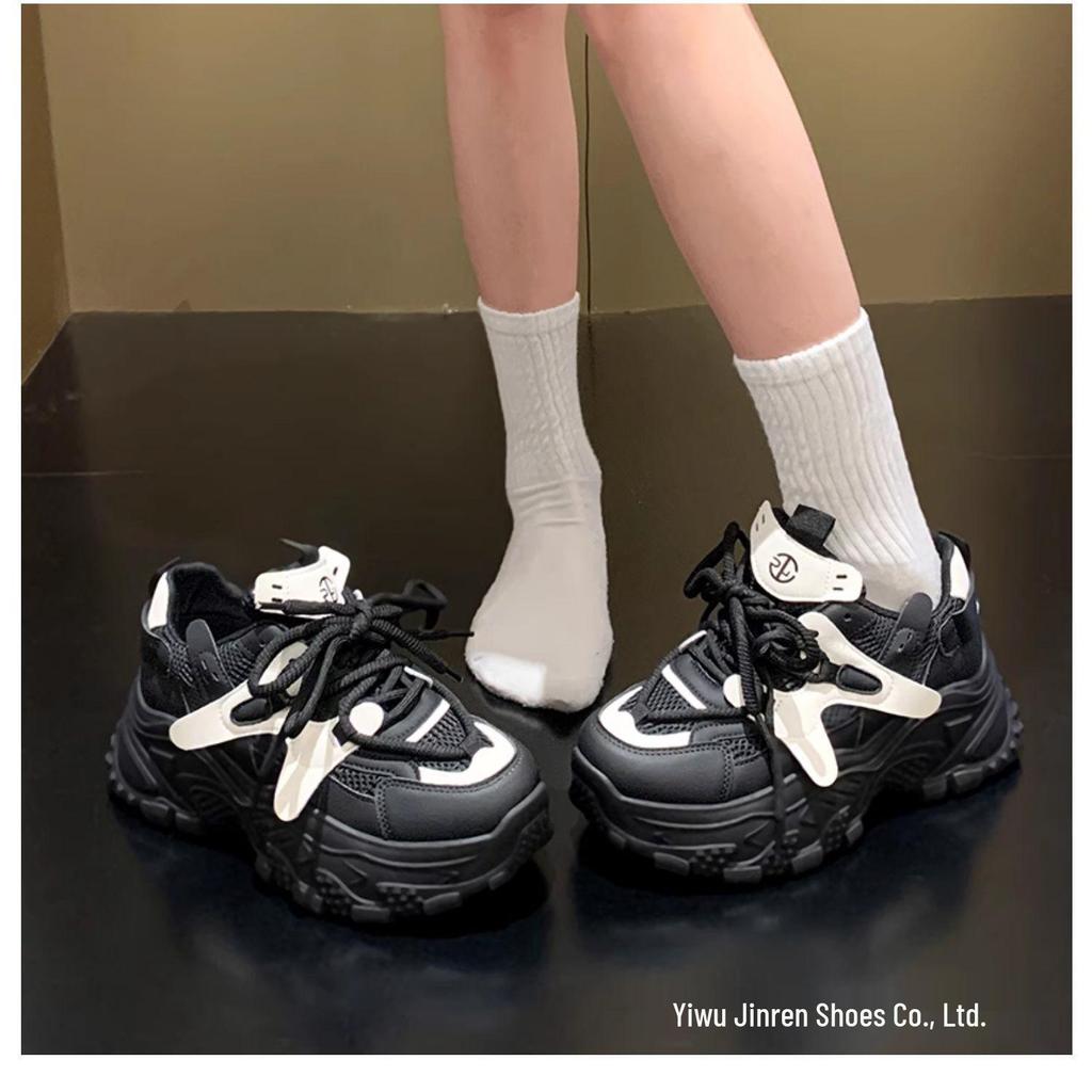 Women's 2025 Autumn Thick-Soled Dad Shoes - White Cortez Casual Sports Sneakers, Super Hot and Stylish, Make Feet Appear Smaller.