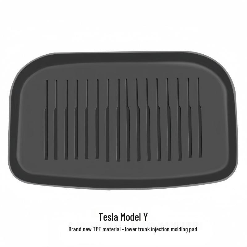 Tesla Model Y TPE Floor and Trunk Mats: Front, Rear, and Accessories for Car Interiors.