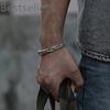 925 Sterling Silver Twisted Woven Bracelet Bangle Cuff Man Women Retro Thai Original Handmade Exquisite Unique Opening Gift