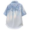 M-8XL Plus Size Short Sleeved Shirt Men's Lapel Shirt Cardigan Half Sleeved Men's Casual Top