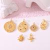 Zhongxing Geometric Round Copper Zircon Jewelry Accessories for DIY Bracelets & Necklaces
