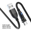 Nylon Braided Quick Charging USB to Type C Charging Data Cable with Fast Speed Transfer for Gaming Devices