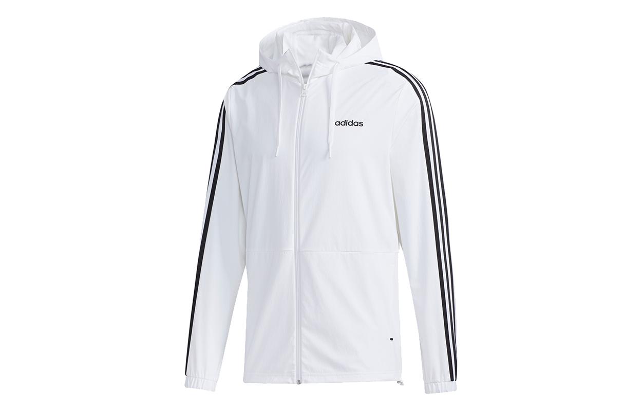Adidas Neo Jackets Men s White Hooded Moderate Other GJ8900 XL