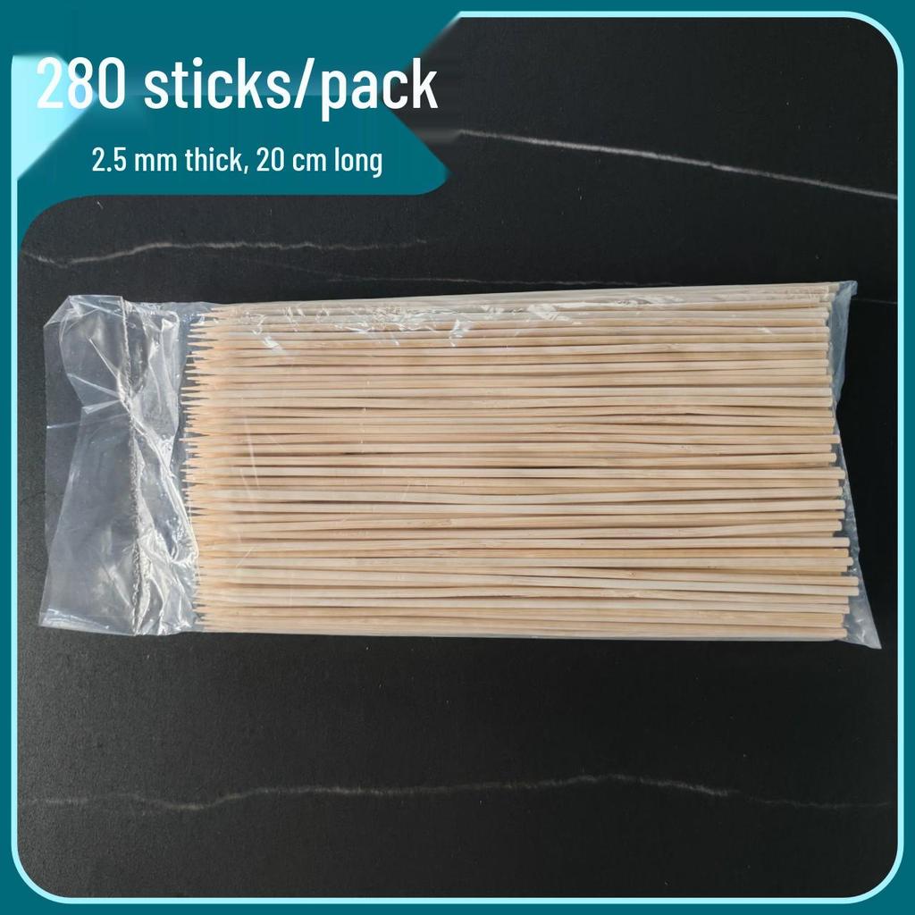 Disposable Bamboo Skewers for BBQ, Mutton, Spicy Hot Pot, Grilled Sausage, and Starch Sausage