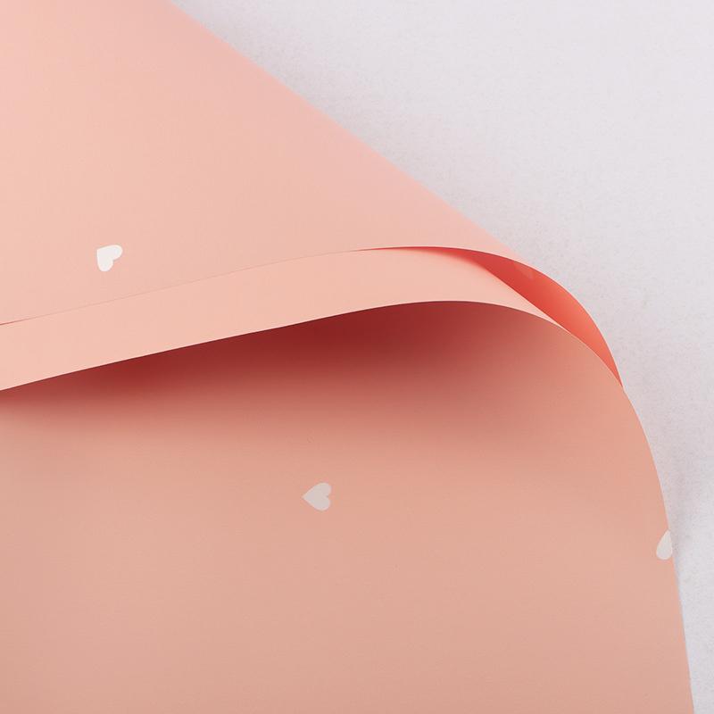 20Pcs Waterproof Floral Wrapping Paper Double Sided Elegant Letter Printed Bouquet Packing Material Bouquet Wrapping Paper