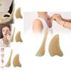 Premium Natural Resin Gua Sha Board For Facial And Neck Massage With Thick Design