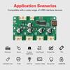 1 To 4 Port USB 2.0 HUB Splitter USB 2.0 Hub Expansion Module XH2.54 PH2.0 480Mbps Transfer Rate DC 5V Independent Power Supply