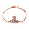 VIVIENNE WESTWOOD Unique Design Brass Bracelet Women Bracelets Pink 6102021S02G111G111