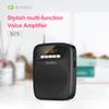 SHIDU 15W Rechargeable Portable Bluetooth Voice Amplifier for Teacher Wired Microphone FM Radio AUX Audio Recording Speaker S278