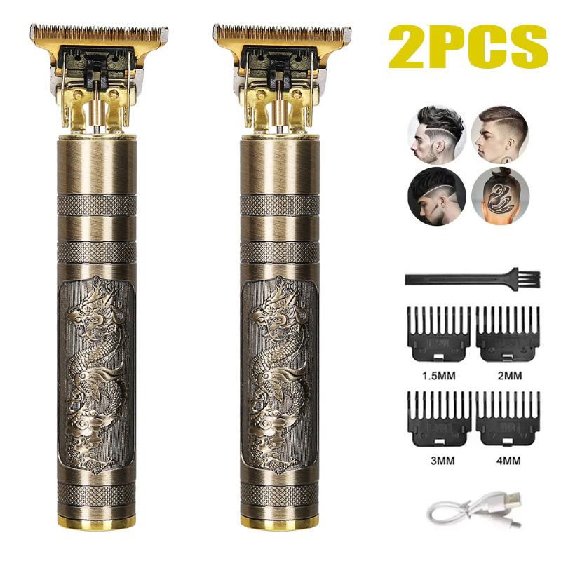 2025 New Vintage T9 Hair Cutting Machine Men's Electric Shaver Rechargeable Hair Trimmer Beard Clipper Barber Hair Cut Hot Sale