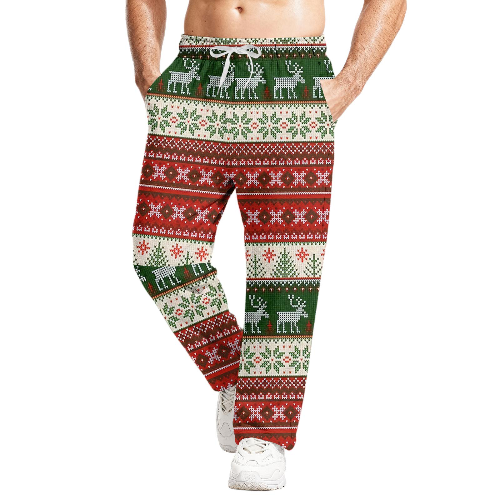 

Мужские повседневные спортивные штаны свободного кроя с эластичным поясом и кулиской, штаны для йоги XXL зелёный