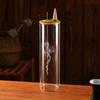 Porte-encens en verre 2 en 1 Brûleur d'encens à reflux pour cônes d'encens Porte-bâtonnets d'encens résistant aux cendres pour méditation Yoga Spa 7