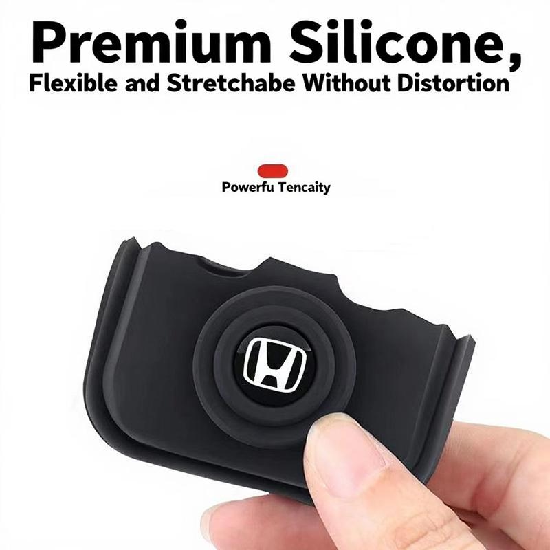 4Pcs Car Door Lock Protective Cover Auto Sticker Accessories For Honda Civic FIT Accord Prelude CRV 5th Mugen City CRZ CRX Jazz RG0
