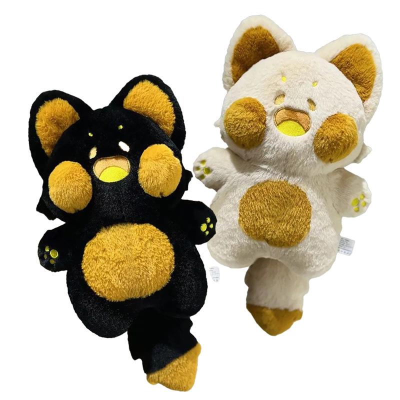 Dudu 16" Cute Cat Plush Toy Cartoon Plush Doll Home Pillow Halloween Gift Xmas