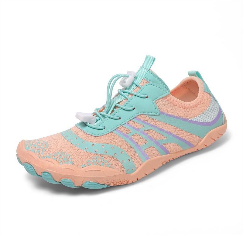 Damen Outdoor Bach-Strandschuhe rutschfest schnelltrocknend Rafting-Schuhe Surfen Laufen Springseil Herren Zehenschuhe zum Waten Fitnessschuhe
