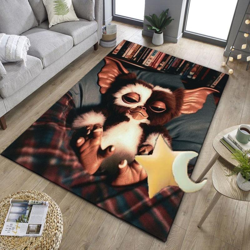 Mysterious Little Monster Office Rug Chair Mat, Game Carpet, Suitable for Front Door, Bedroom, Living Room, Desk, Holiday Gift