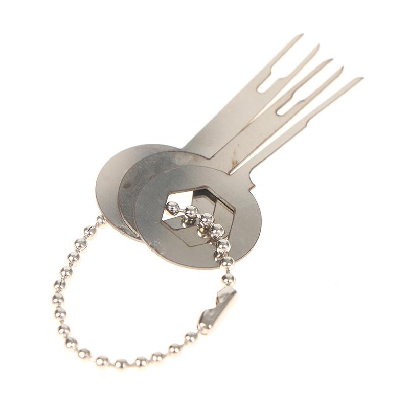 3Pcs/Set Car Terminal Removal Tool Kit Automotive Pin Extractor Remove Tool