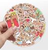 50pcs Cute Sloth Stickers for Water Bottle Phone Laptop DIY Decal Cartoon Scrapbook Stationery