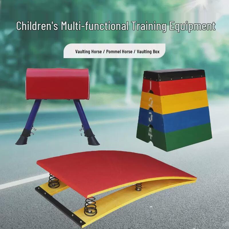 MDNG Children's 4-Spring Gymnastic Vaulting Board