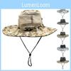 Sun Fisherman Hat Protection Large Brim Mesh Cap Breathable Outdoor